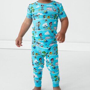 Little Sleepies Toy Story Short Sleeve Pajamas PJs 2T